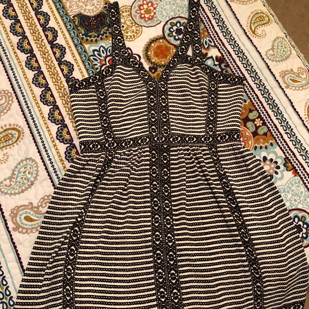 Black & White cocktail or happy hour dress